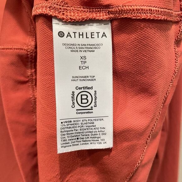 Athleta Sunchaser Top UPF Long Sleeve - Size: XS - Picture 8 of 9